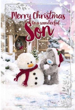Son Christmas Card - 3D Card