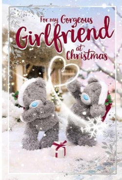 Girlfriend Christmas Card - 3D Card