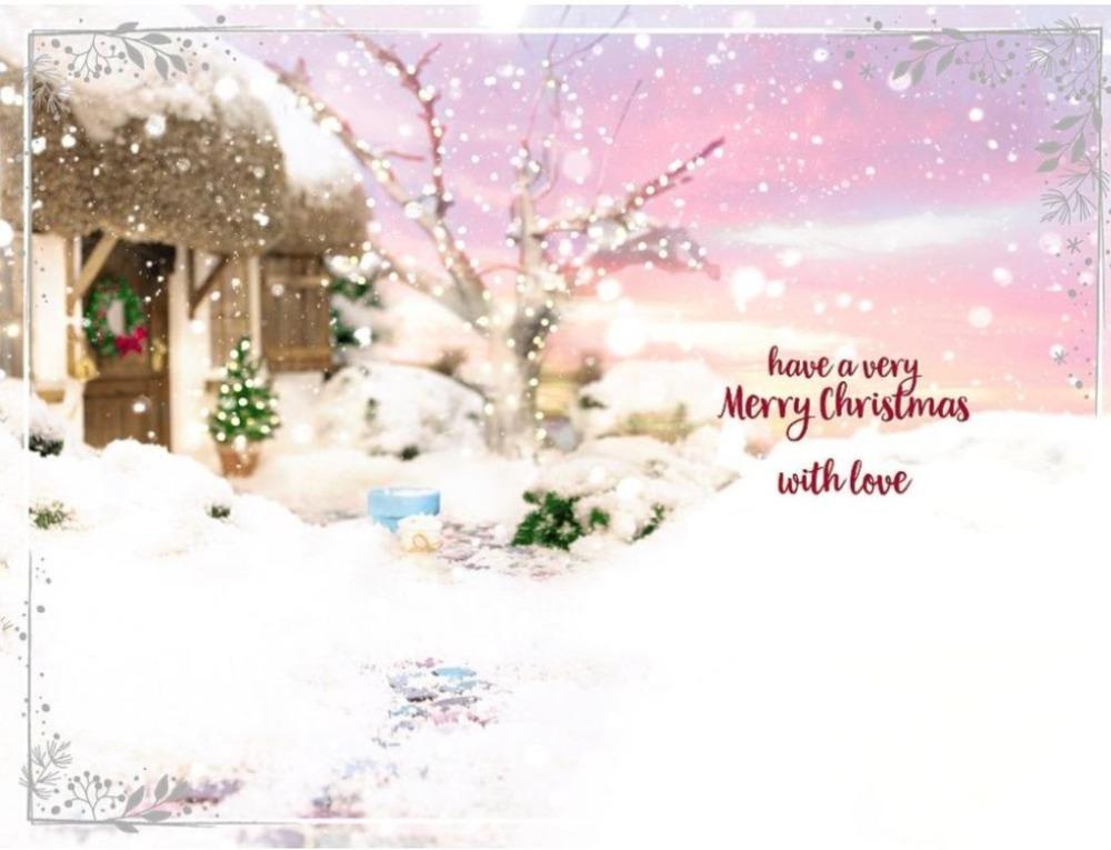 Friend Christmas Card - 3D Card