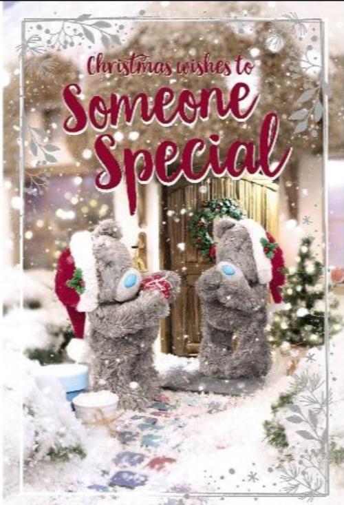 Someone Special Christmas Card - 3D Card