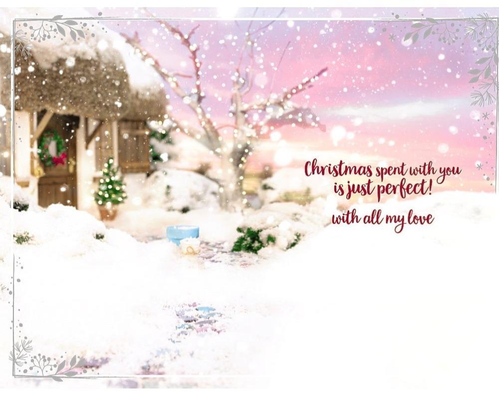 One I Love Christmas Card - 3D Card