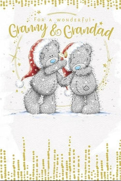 Granny And Grandad Christmas Card