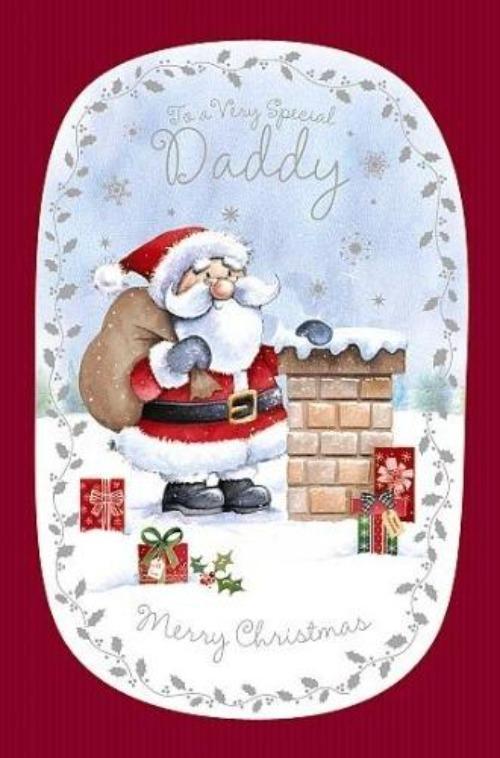 Daddy Christmas Card