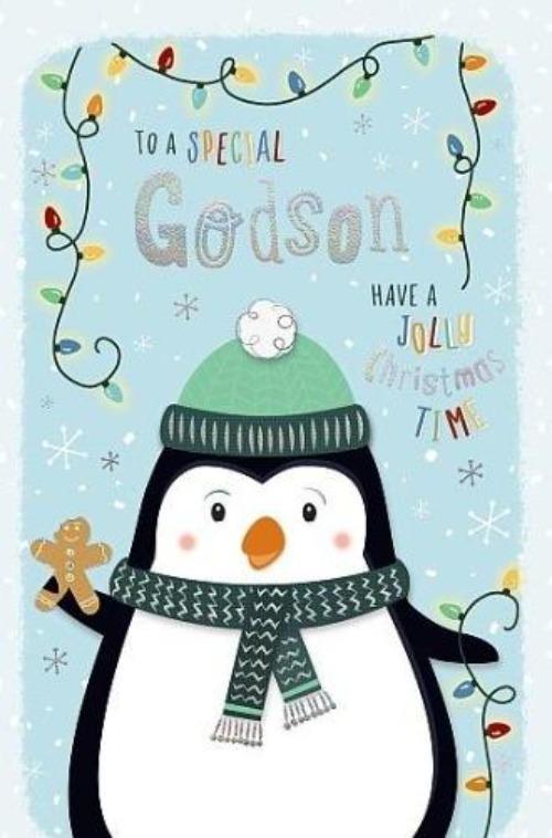 Special Godson Christmas Card