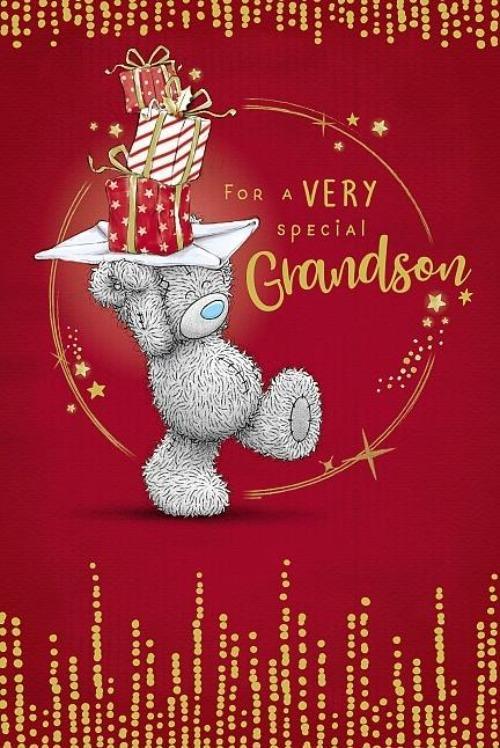 Special Grandson Christmas Card