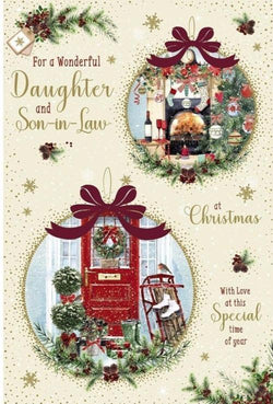 Daughter And Son In Law Christmas Card