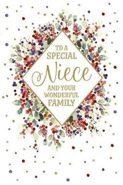 Niece Christmas Card