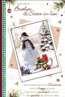 Brother And Sister In Law Christmas Card
