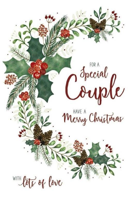 Special Couple Christmas Card