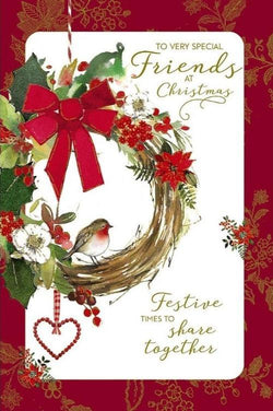 Special Friends Christmas Card