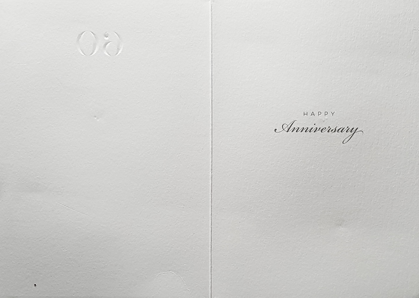 Anniversary Card - 60th Anniversary / 60 With A Diamond Heart