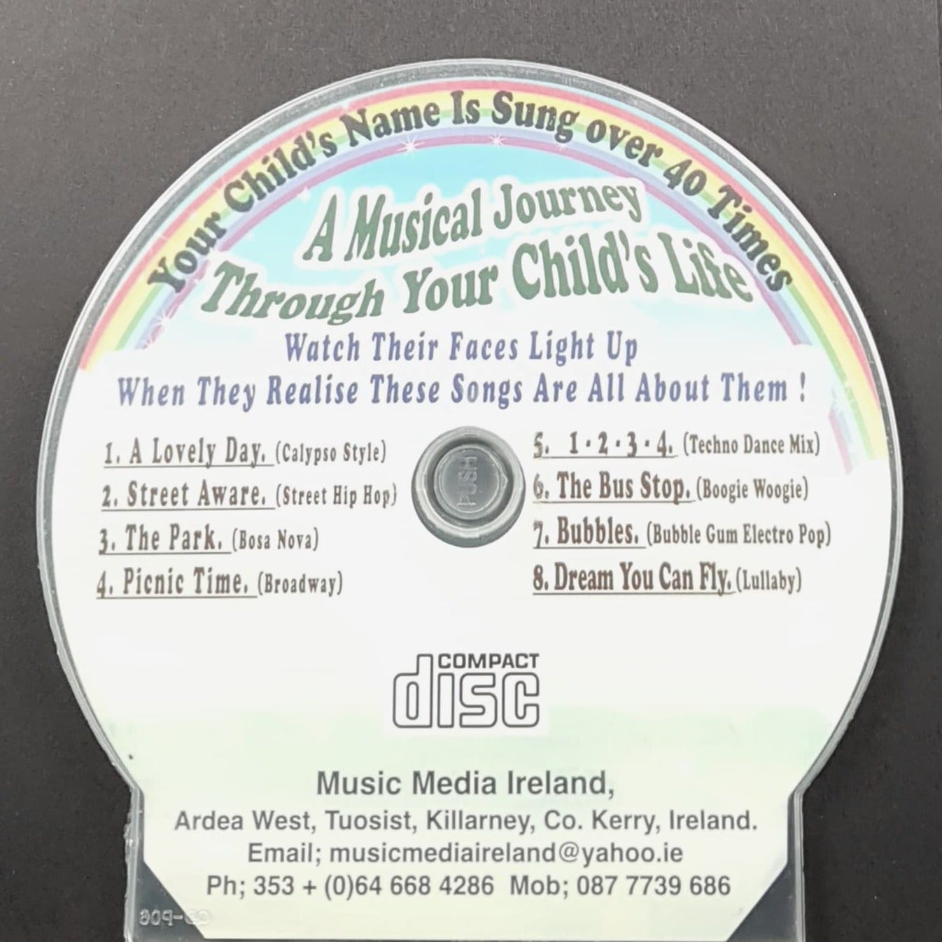 CD - Personalised Children's Songs / Lena