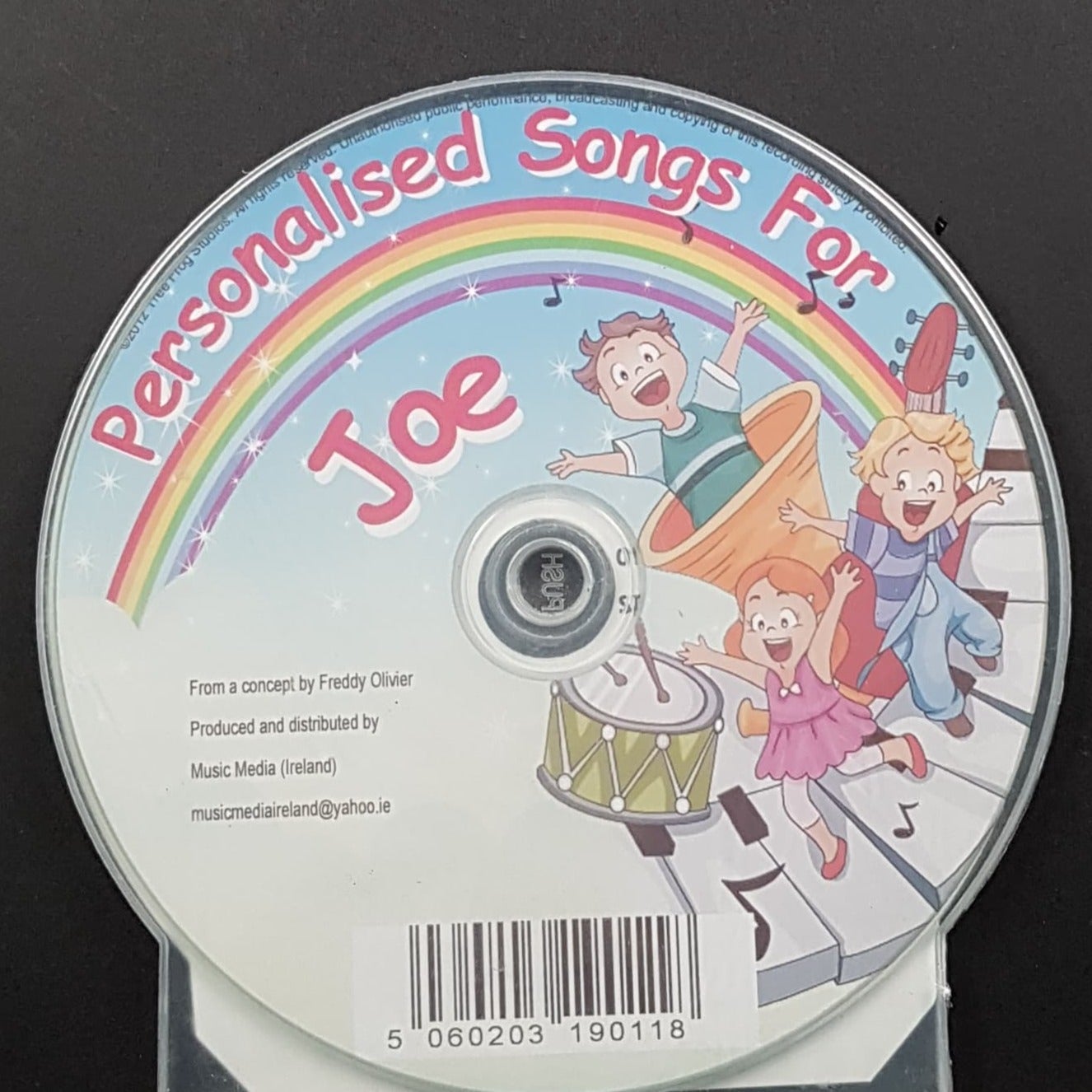 CD - Personalised Children's Songs / Joe