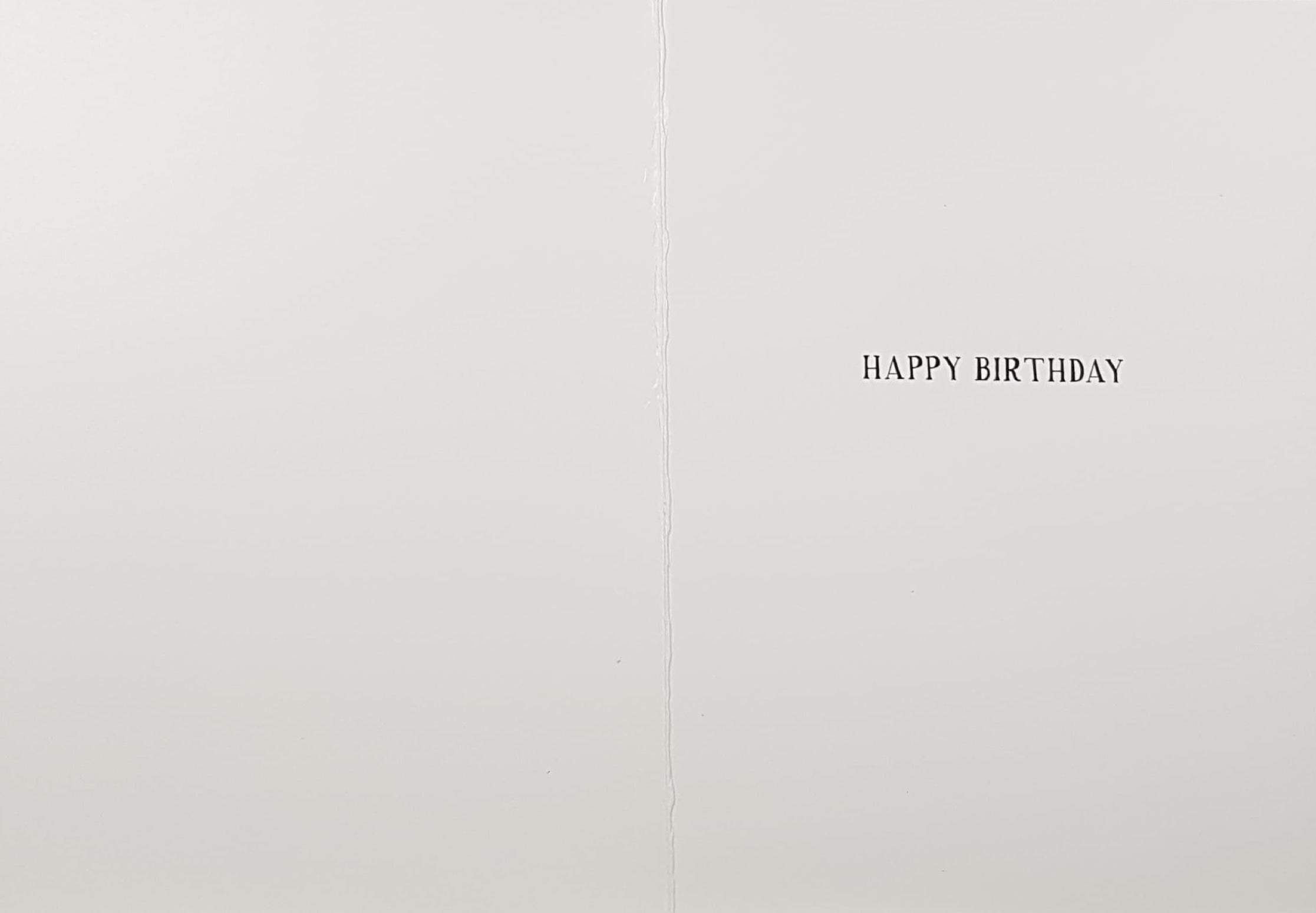 Birthday Card - Humour / 'Tired Of Birthdays? Well You Have Had Quiet A Few'