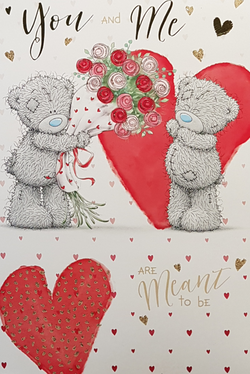 General Valentines Day Card - You And Me Are Meant To Be