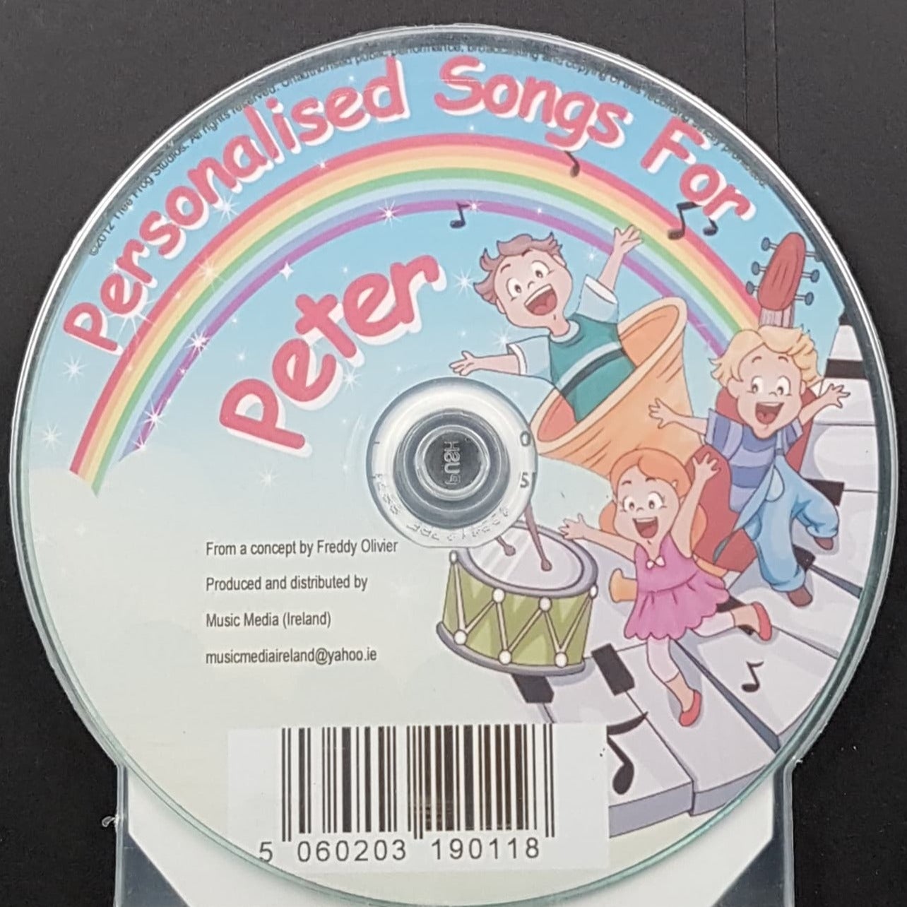 CD - Personalised Children's Songs / Peter
