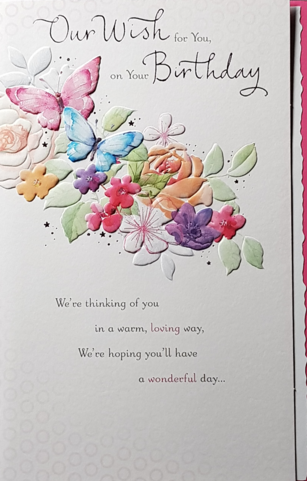 Birthday Card - General Female / Our Wish For You On Your Birthday