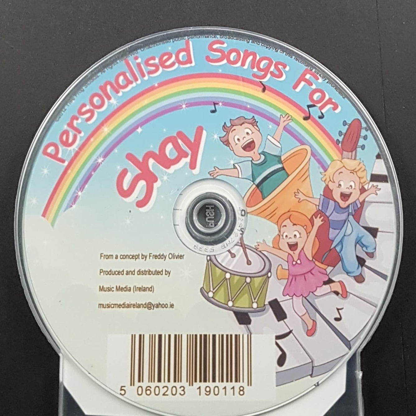 CD - Personalised Children's Songs / Shay