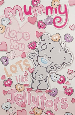 Mummy Mothers Day Card - Love You Lots Like Jellytots