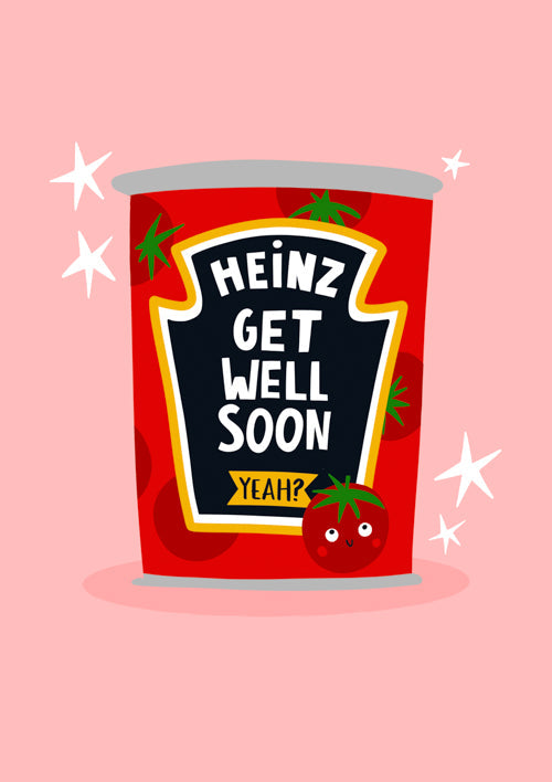 Humour Get Well Soon Card Personalisation