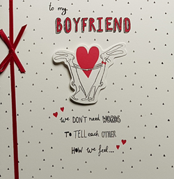Boyfriend Valentines Day Card