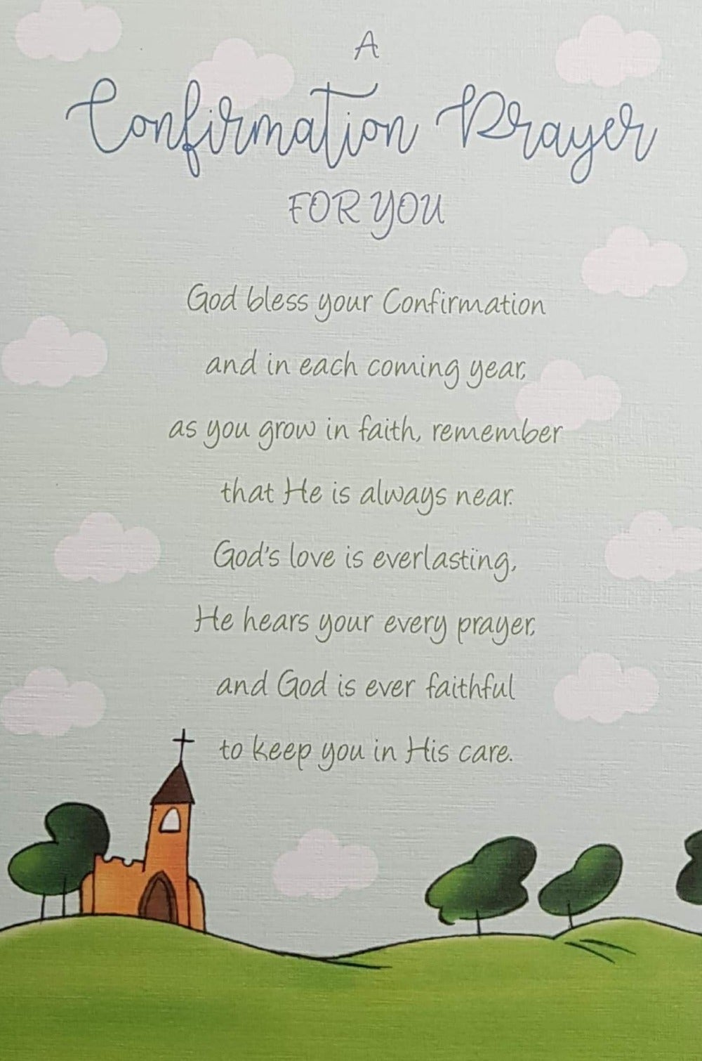 Confirmation Card - General / The Church On The Hill