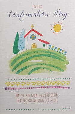 Confirmation Card - General /  May You Keep Growing In His Grace...