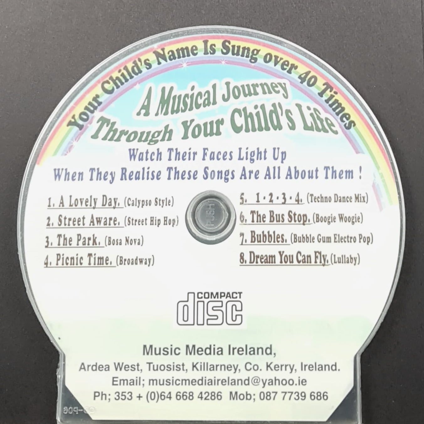 CD - Personalised Children's Songs / Oran