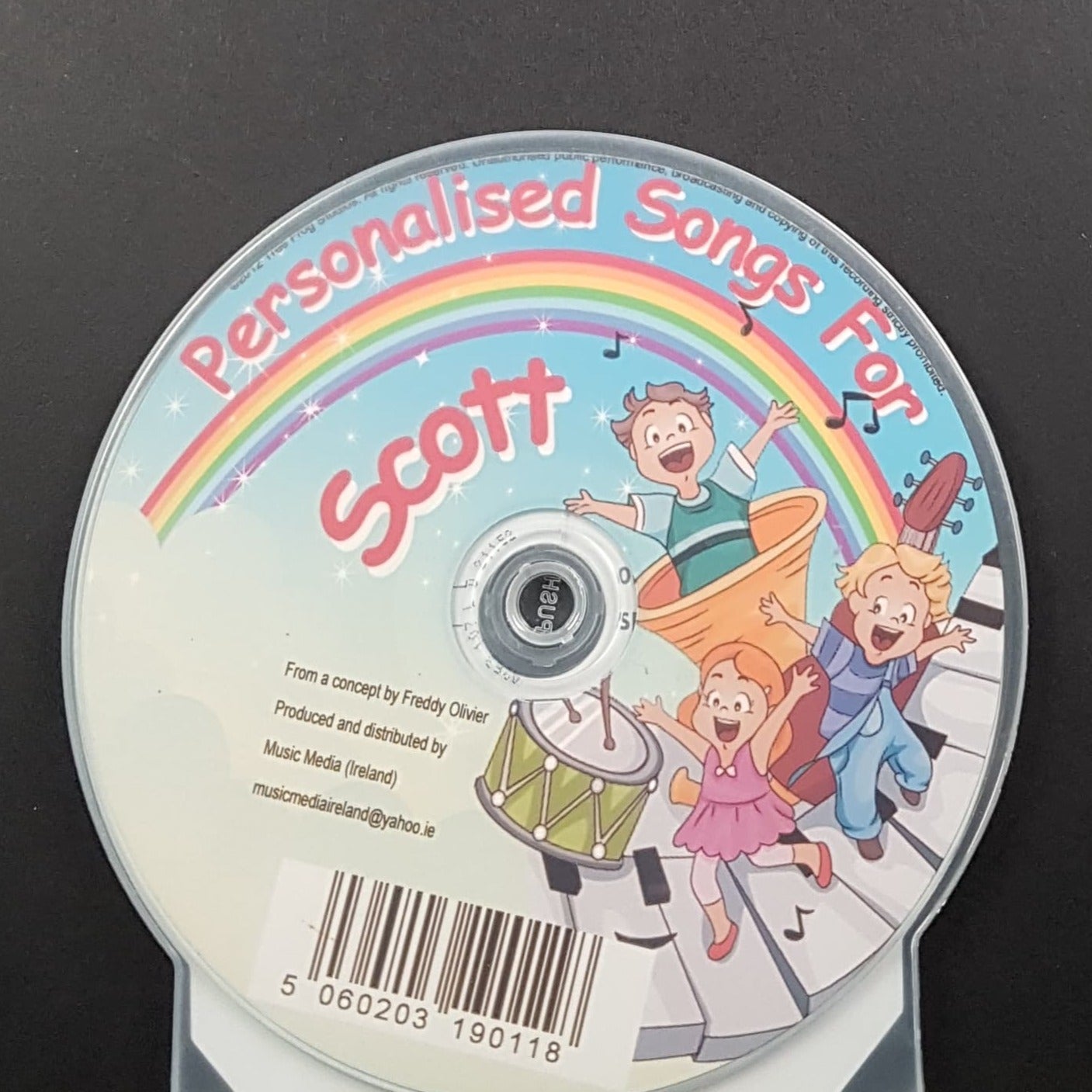 CD - Personalised Children's Songs / Scott