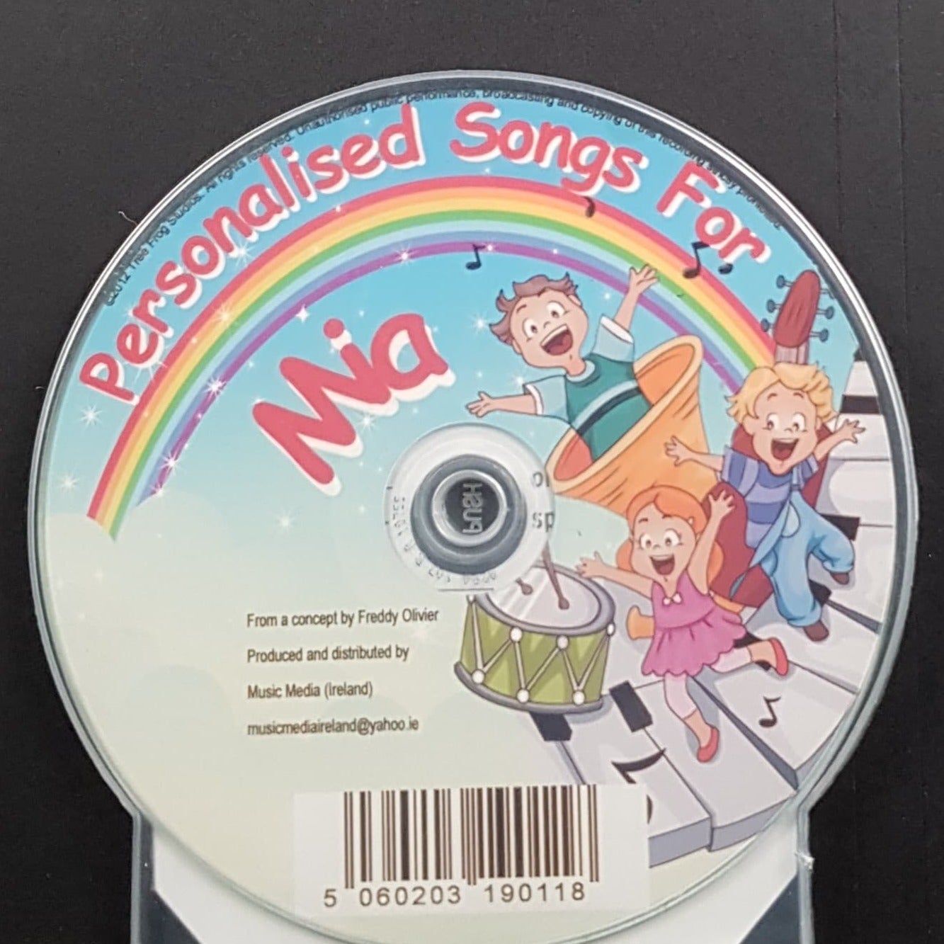 CD - Personalised Children's Songs / Mia