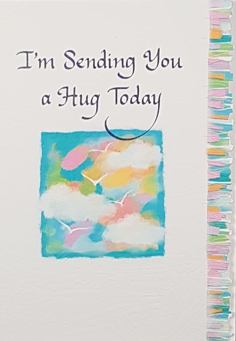 Blue Mountain Arts Card - I'm Sending You A Hug Today