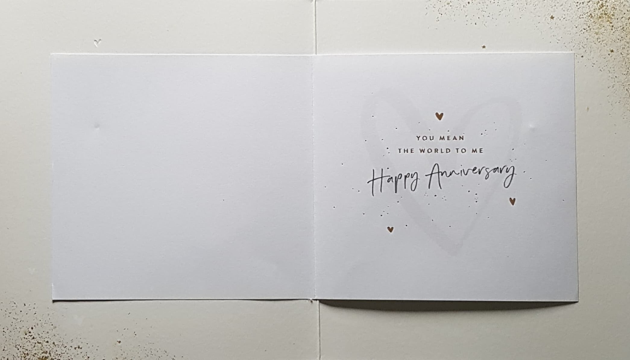 Anniversary Card - Partner / You're More Than My Partner... & Gold Stars