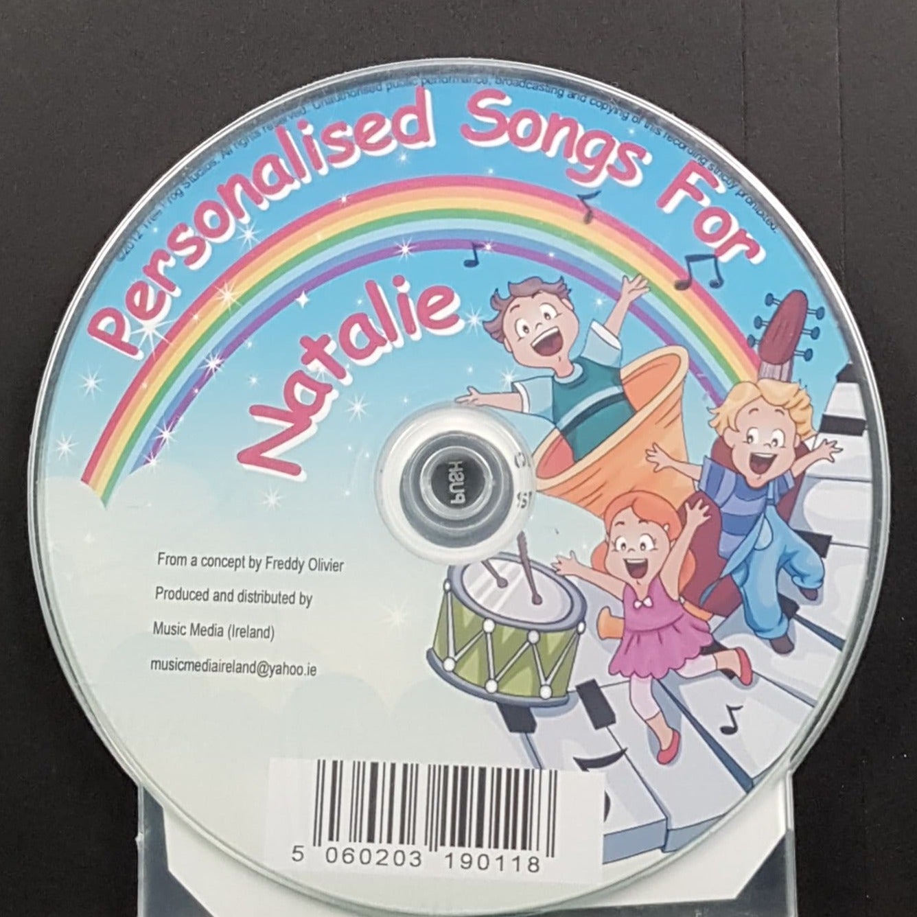 CD - Personalised Children's Songs / Natalie