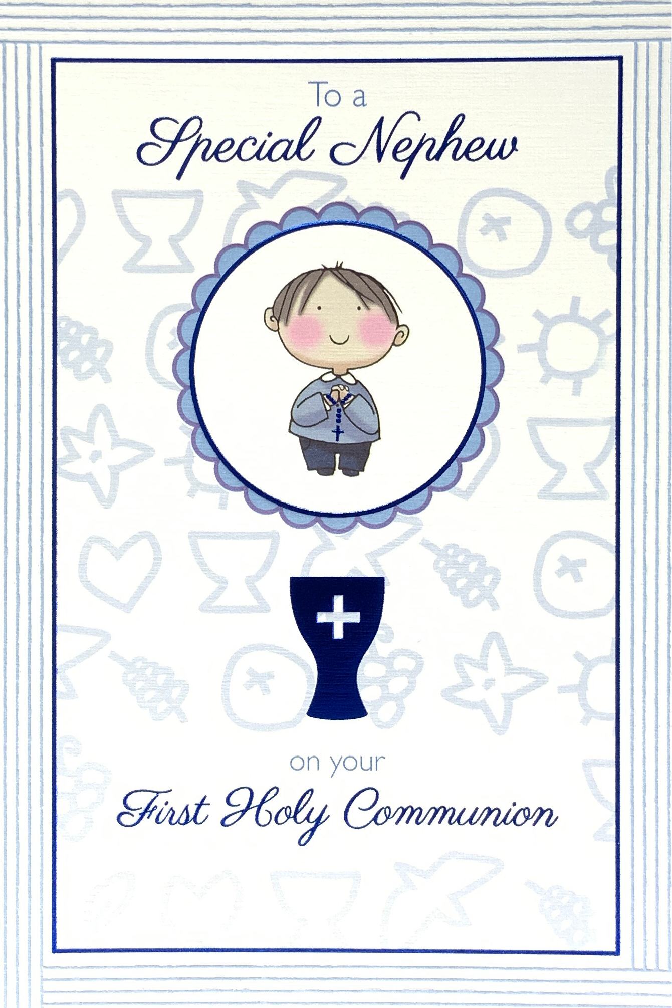 Communion Card - To A Special Nephew
