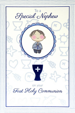 Communion Card - To A Special Nephew