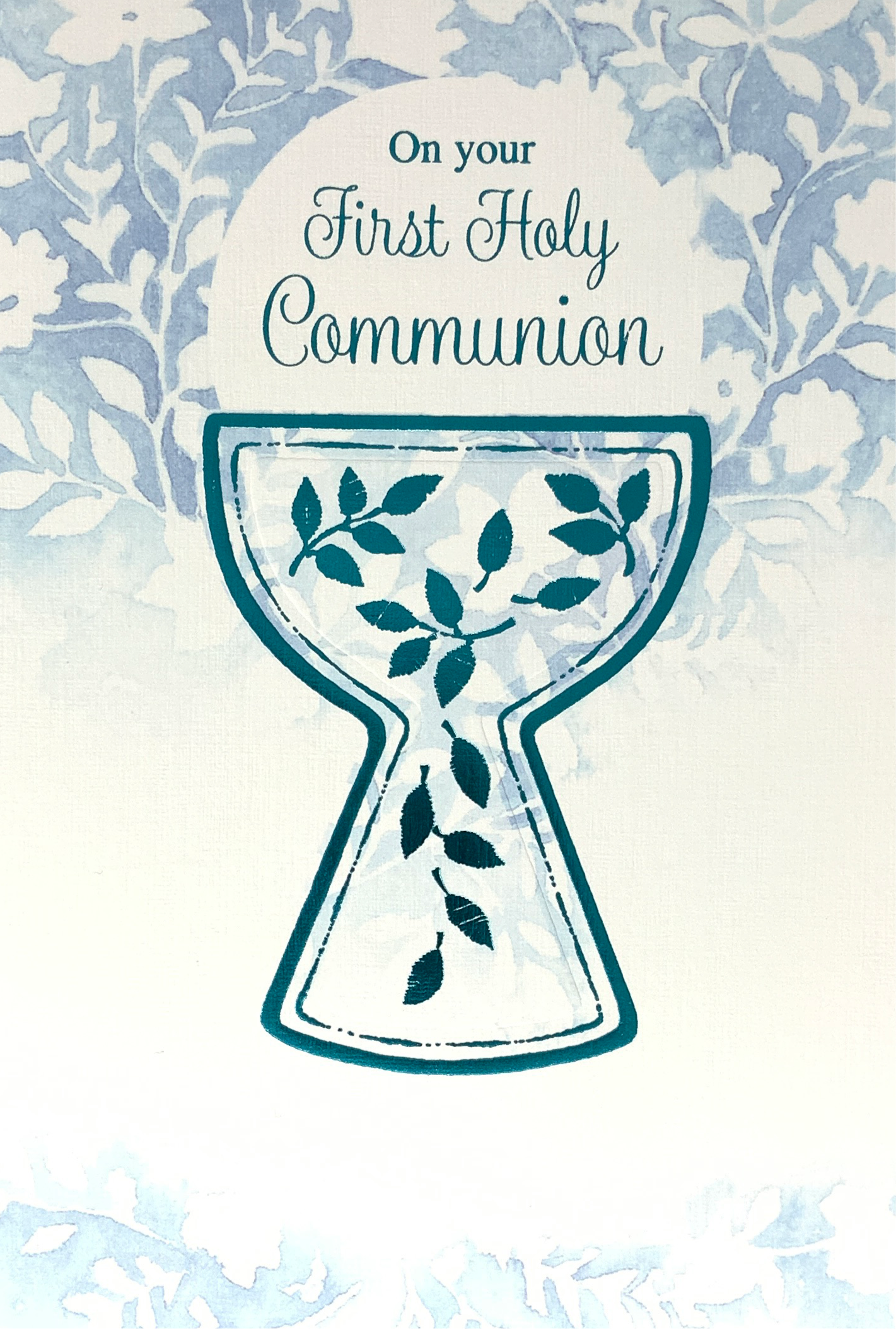 Communion Card - With Love & Best Wishes (Boy)