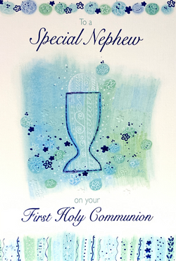 Communion Card - Nephew / To A Wonderful Child