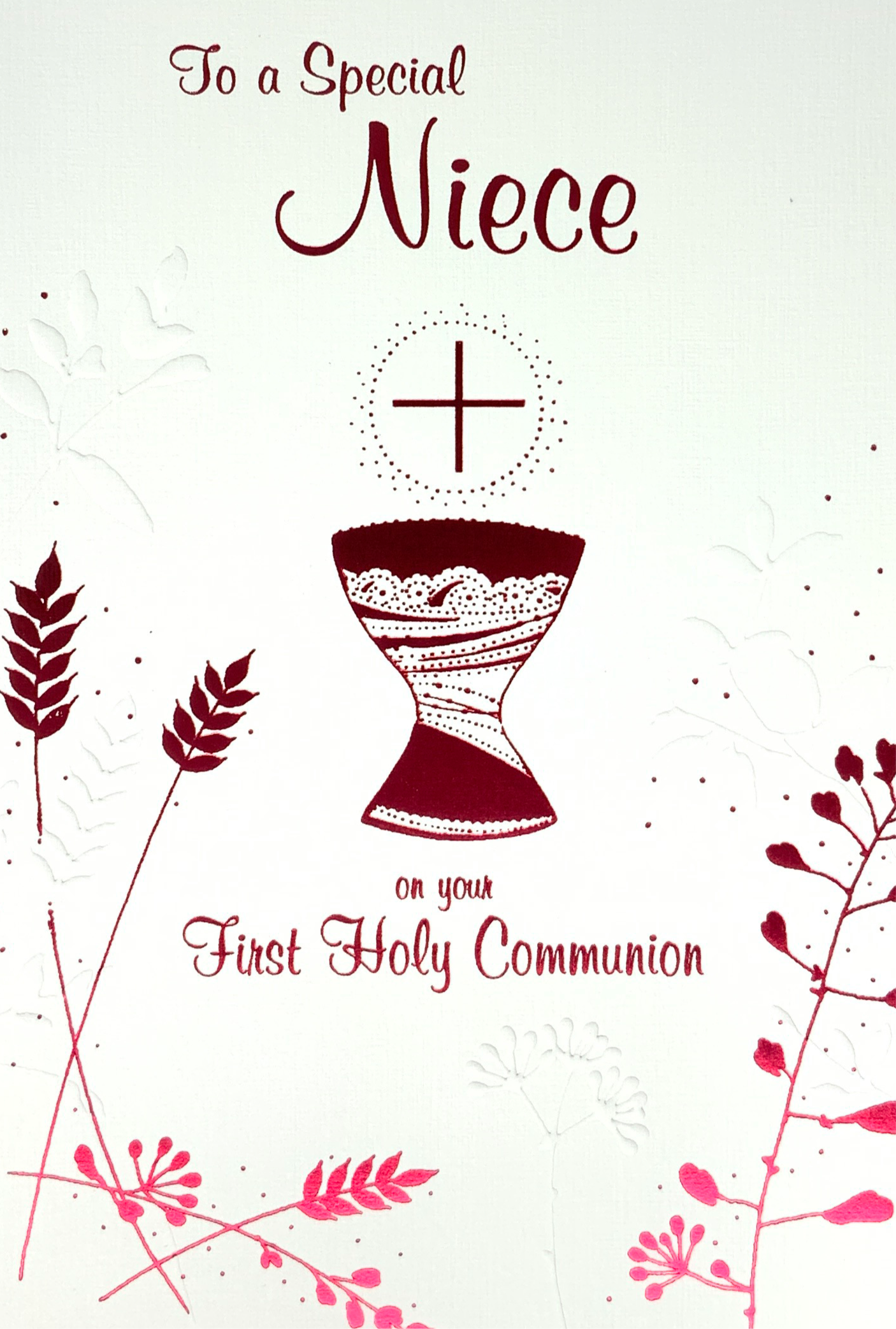 Communion Card - Niece / To A Wonderful Child