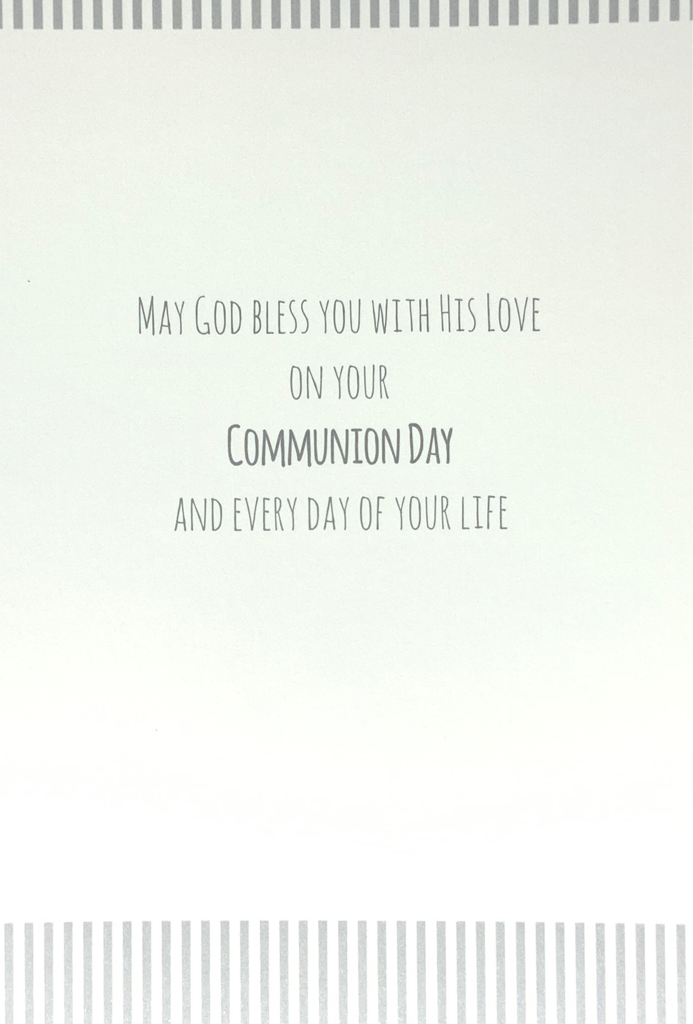 Communion Card - This Is A Day To Celebrate