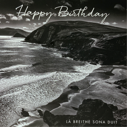 Birthday Card - Coumeenole Beach