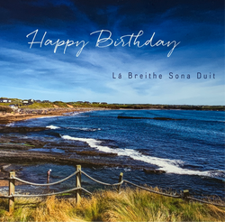 Birthday Card - Spanish Point Beach