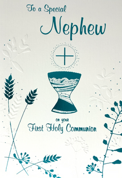 Communion Card - To A Special Nephew