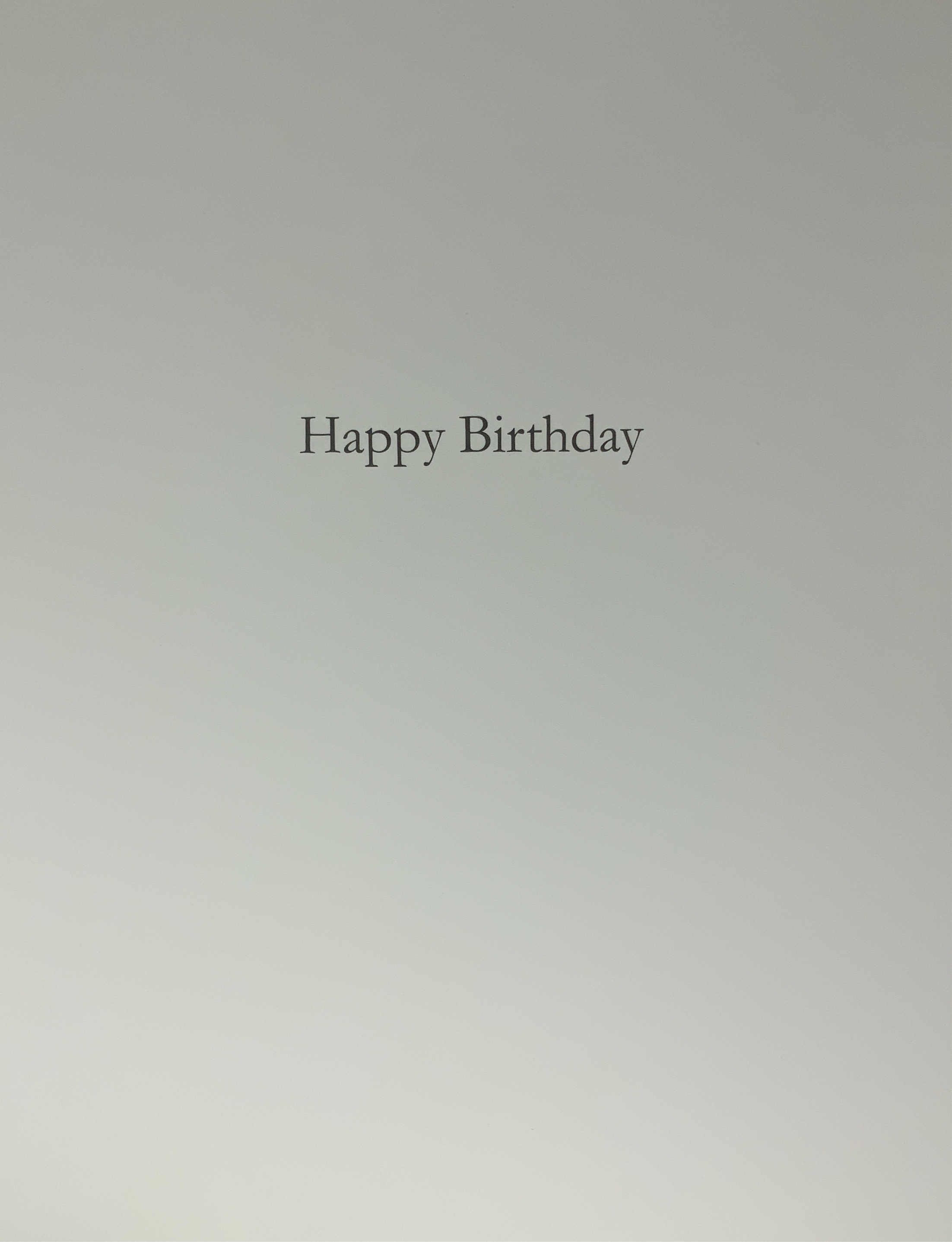 Birthday Card - Candles & A Shining Background With Glitter ( Large Card )