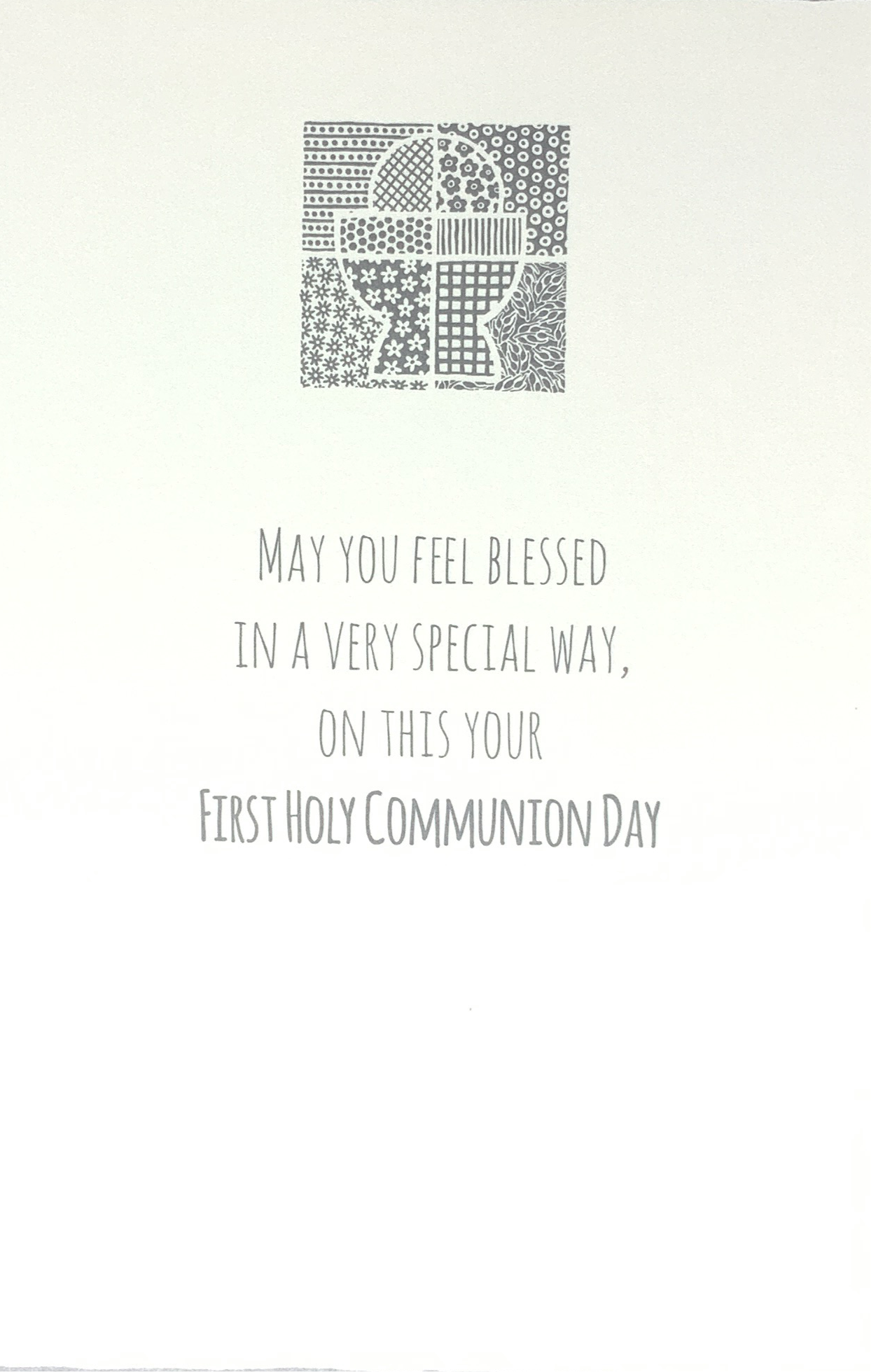 Communion Card - May You Feel Blessed In A very Special Way