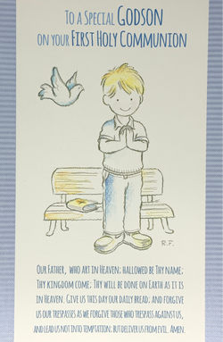 Communion Card - Godson / May All Your Dreams Come True