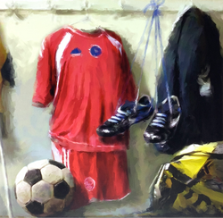 Blank Card - Football Player Set