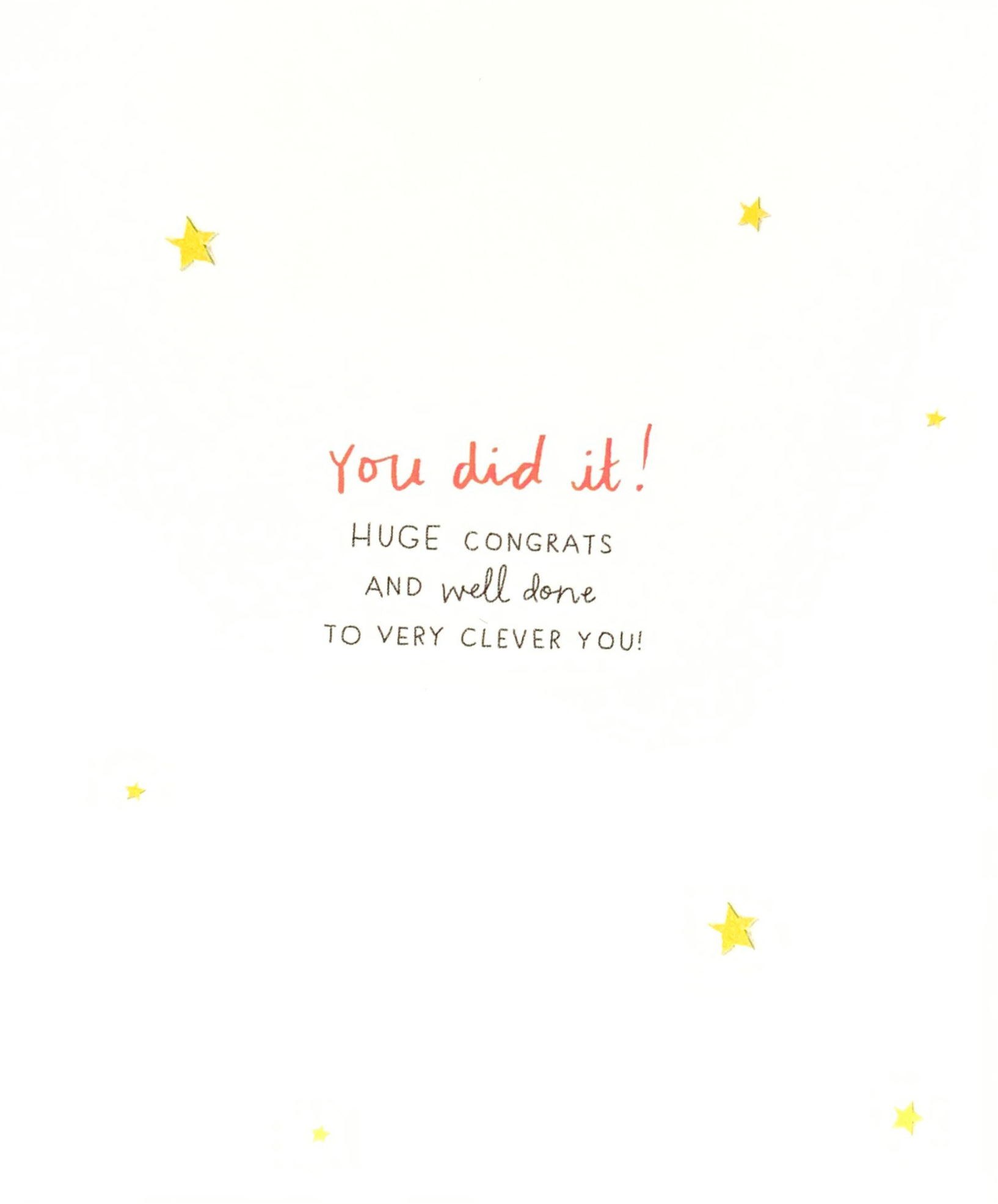 Graduation Card - A Cute Teddy