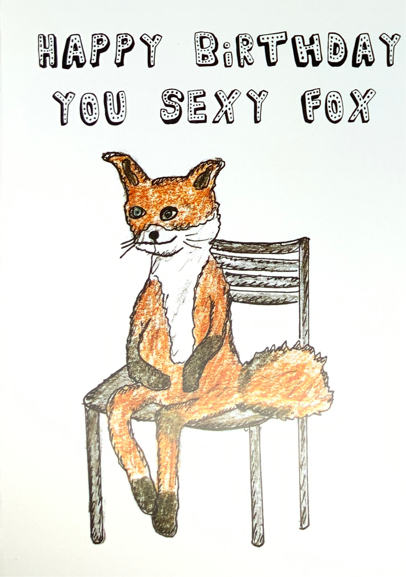 Dublin Card Company - Sexy Fox (Birthday)