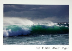 Catherine Dunne Card - Waves