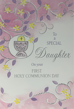 Communion Card - To A Special Daughter